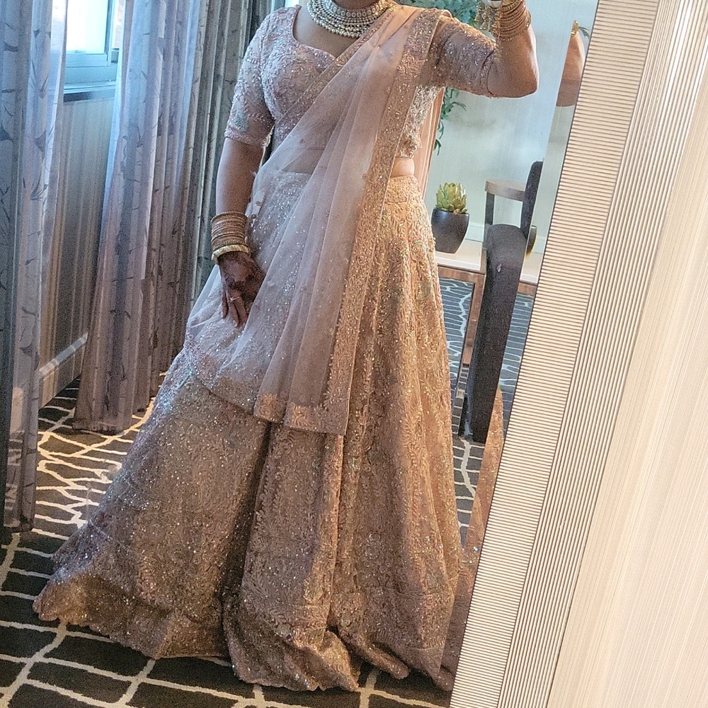 Indian lehenga size medium